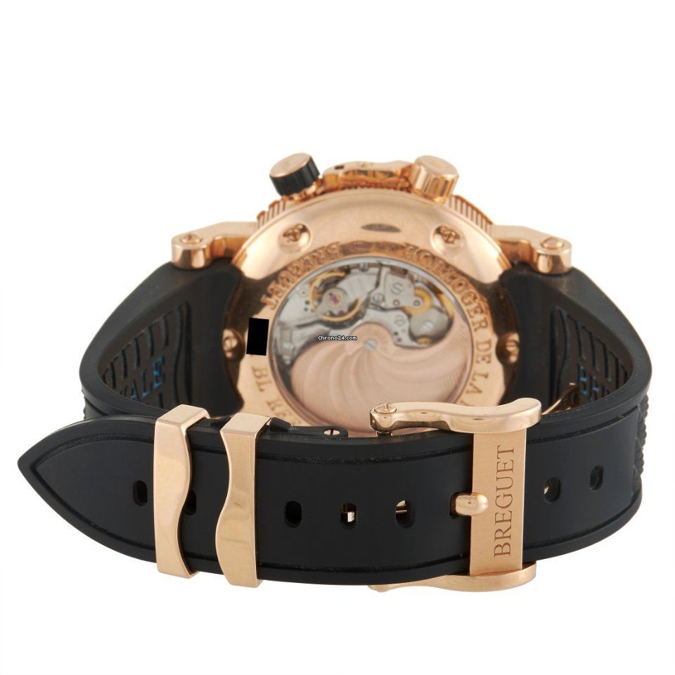 IMG_9081 Breguet Marine Mens watch Unisex Automatic Rose gold 5847BRZ25ZV Replica 4