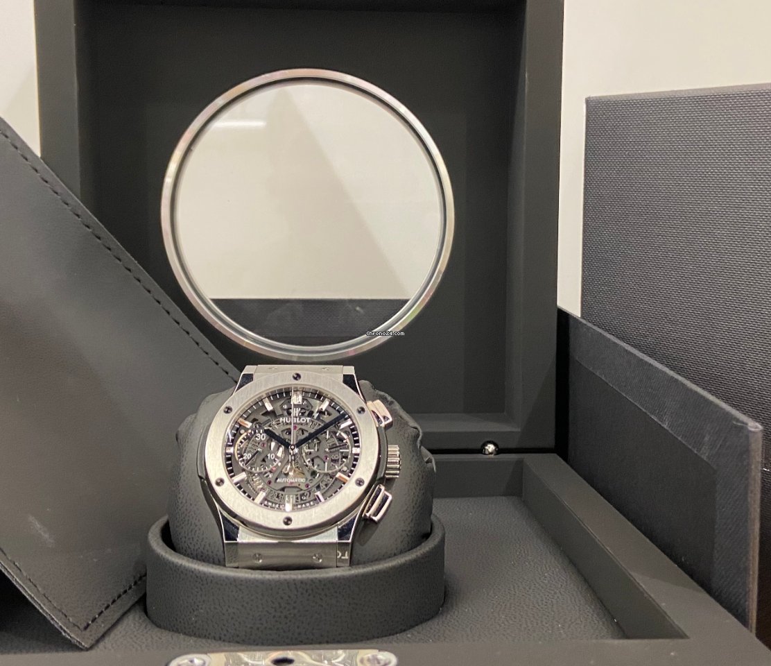 IMG_9081 Hublot Classic Fusion Aerofusion Mens watch Unisex Automatic Titanium 525.NX.0170.LR Replica 4