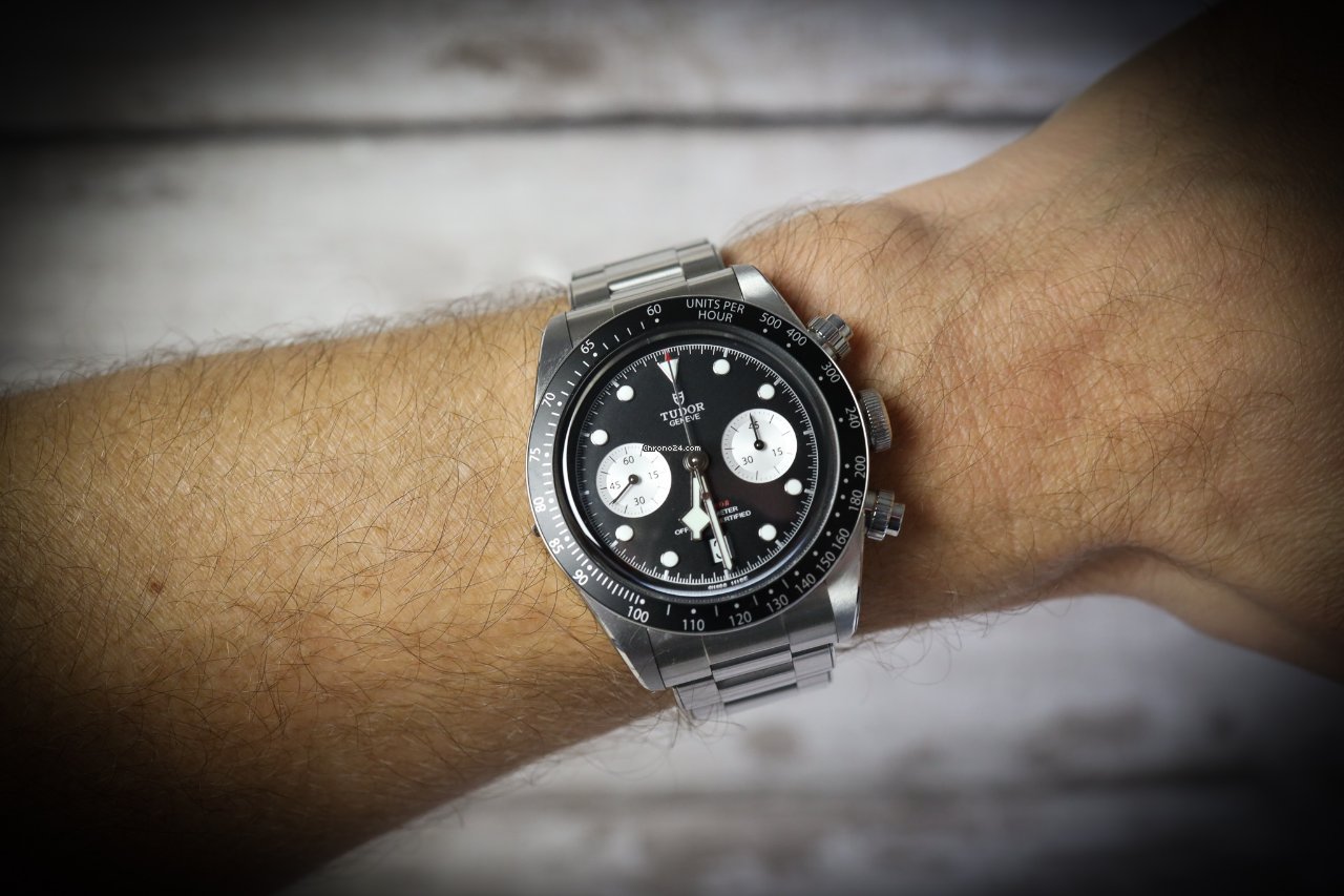 IMG_9081 Tudor Black Bay Chrono Mens watch Unisex Automatic Steel M79360N-0001 Replica 4