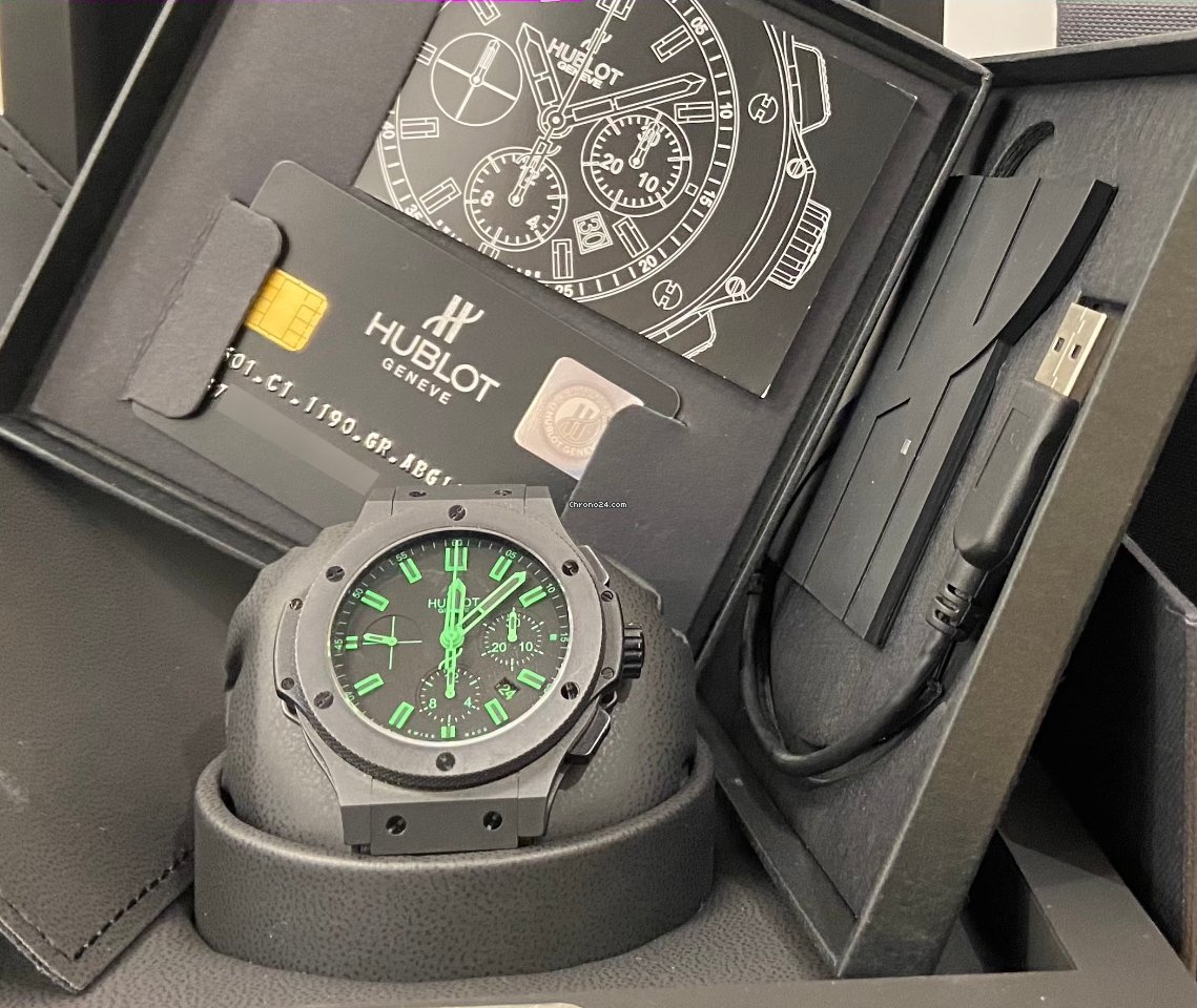 IMG_9081 Hublot Big Bang 44 mm Mens watch Unisex Automatic Ceramic 301.CI.1190.GR.ABG11 Replica 4