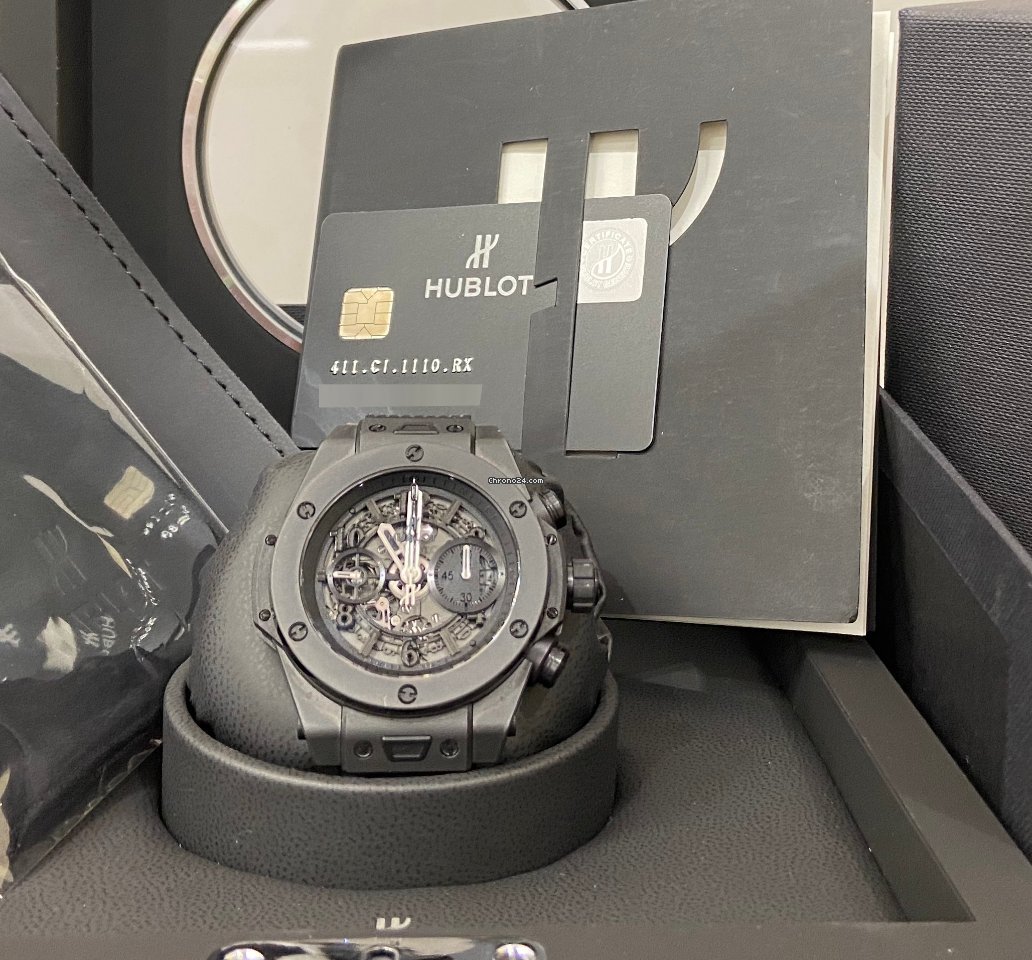 IMG_9081 Hublot Big Bang Unico Mens watch Unisex Automatic Ceramic 411.CI.1110.RX Replica 4