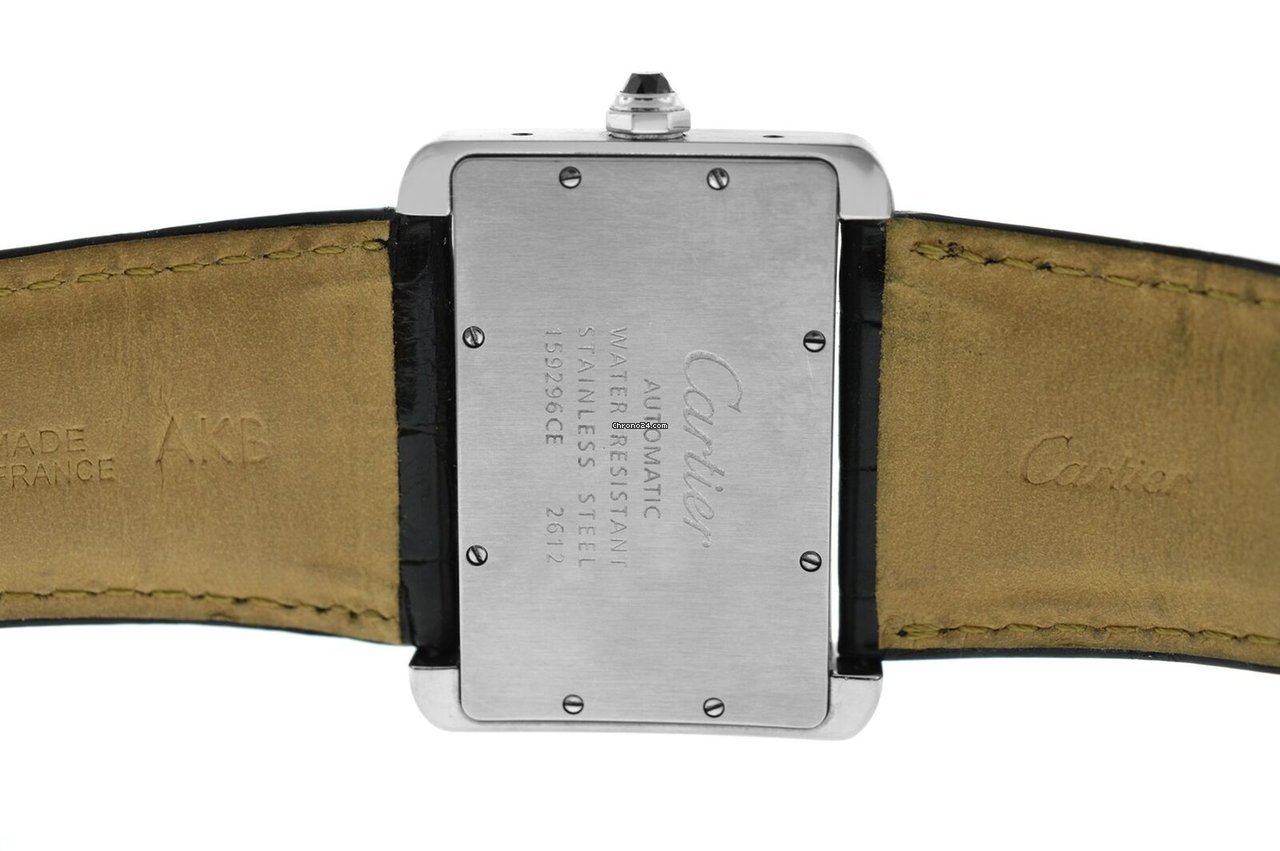 Cartier Tank Divan Mens watch Unisex Automatic Steel 2612 Replica 4