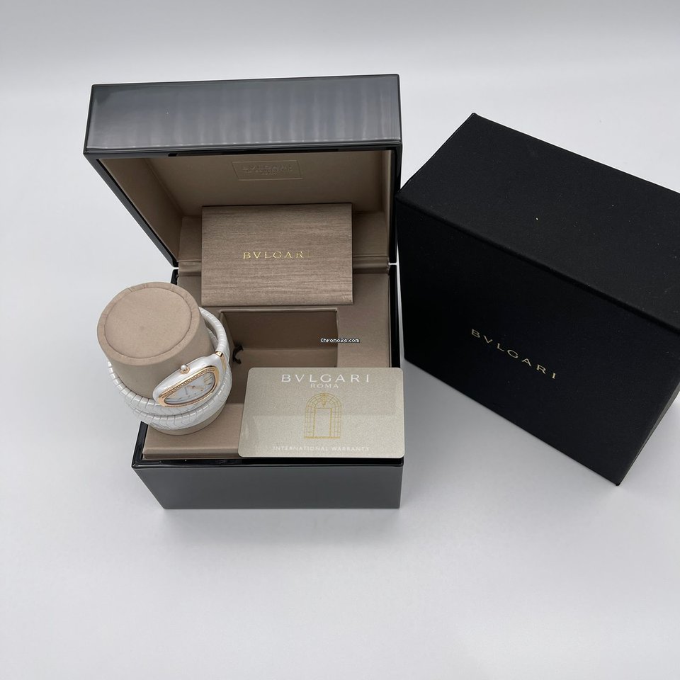 IMG_9081 Bulgari Serpenti Womens watch Quartz Ceramic 102886 Replica 4