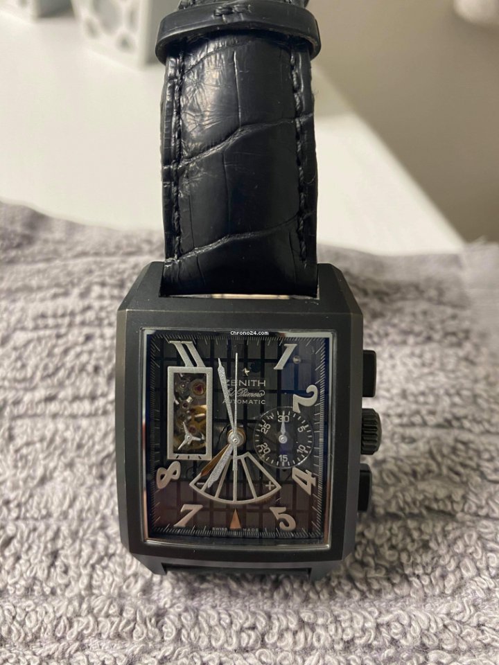 Zenith Port Royal Mens watch Unisex Automatic Titanium 95.0550.4021.77.C550 Replica 4