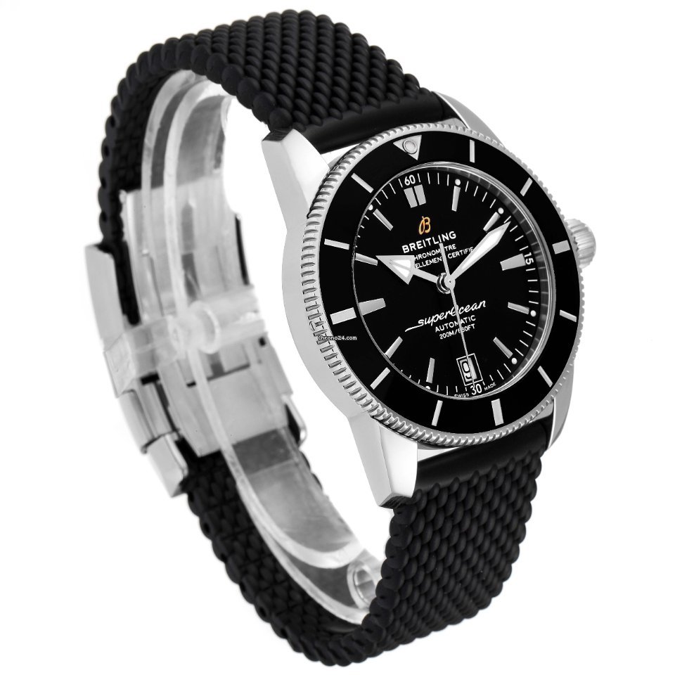 IMG_9081 Breitling Superocean Heritage II 42 Mens watch Unisex Automatic Steel AB2010 Replica 4
