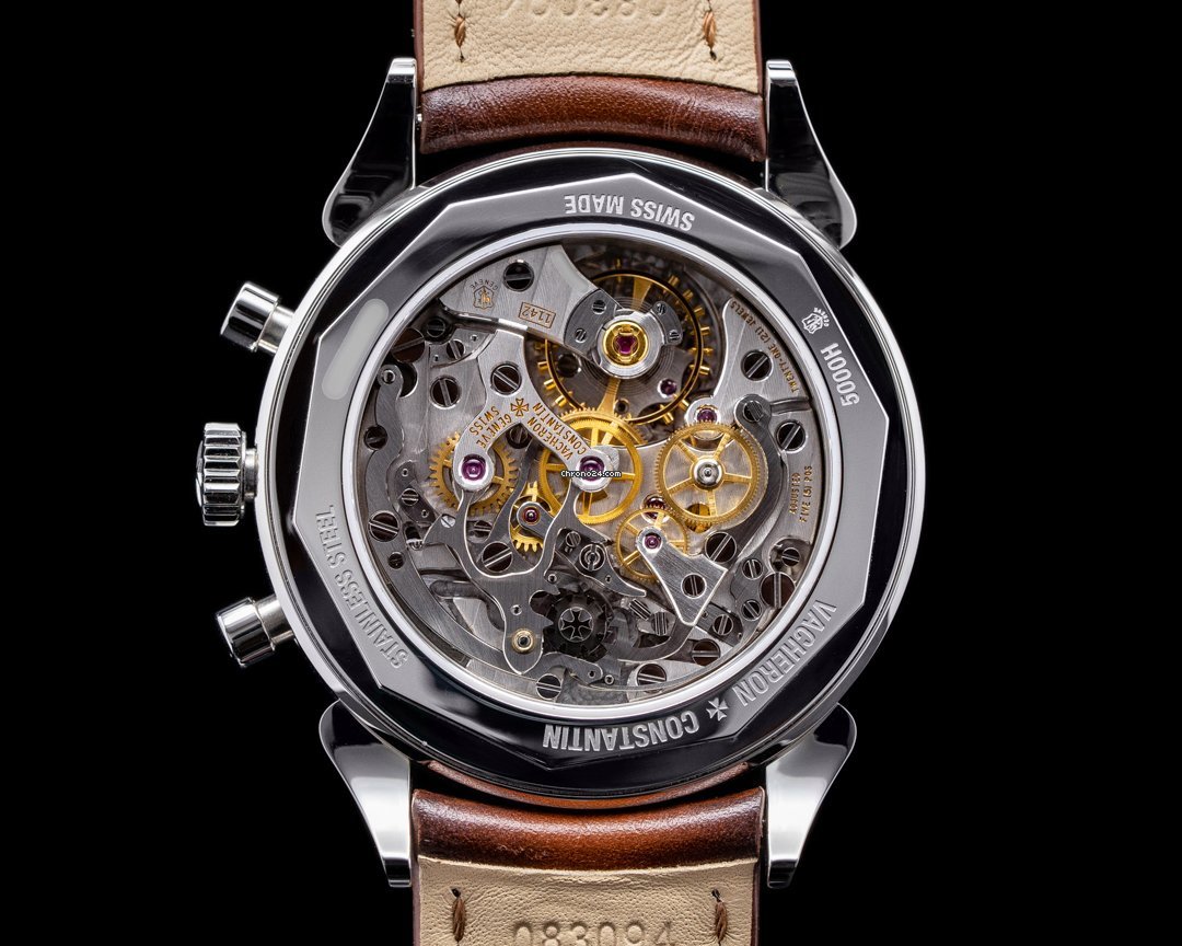 IMG_9081 Vacheron Constantin Historiques Mens watch Unisex Manual winding Steel 5000H 000A-B582 Replica 4
