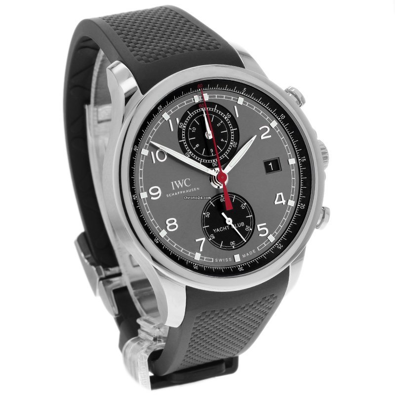 IMG_9081 IWC Portuguese Yacht Club Chronograph Mens watch Unisex Steel IW3905-03 Replica 4