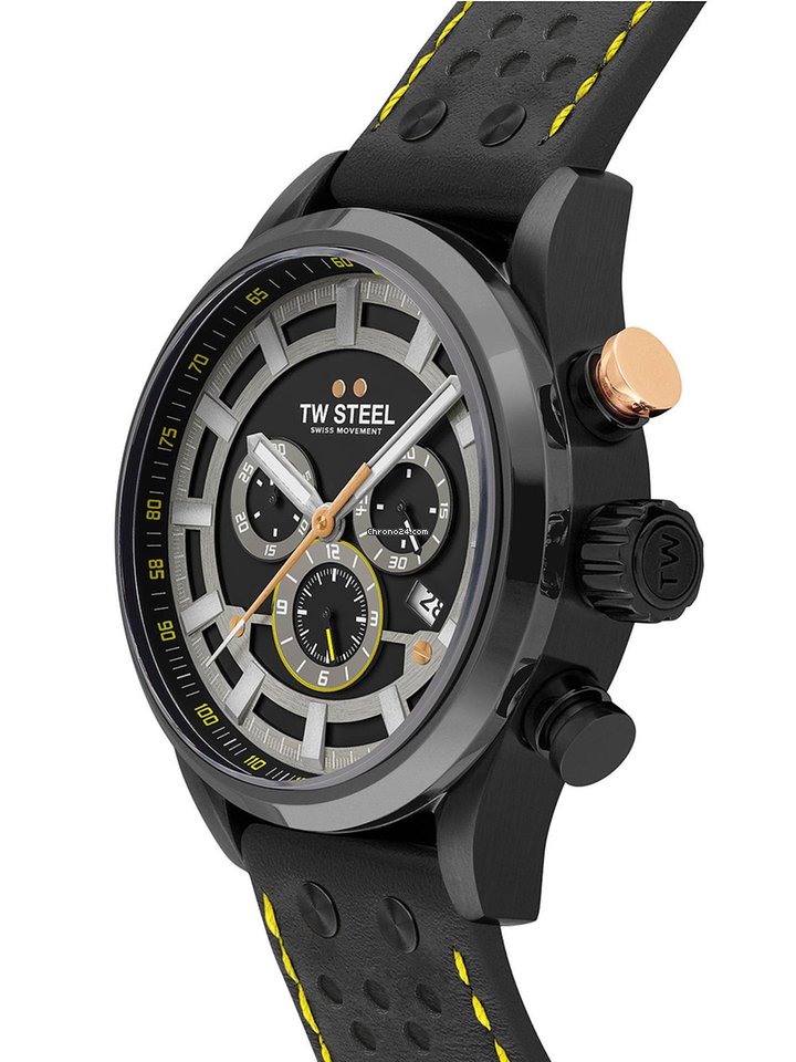 TW Steel Mens watch Unisex Quartz Steel SVS207 Replica 4