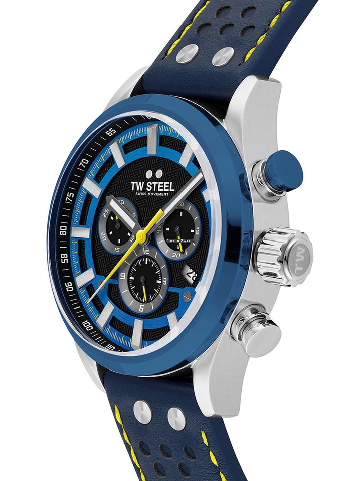 TW Steel Mens watch Unisex Quartz Steel SVS208 Replica 4