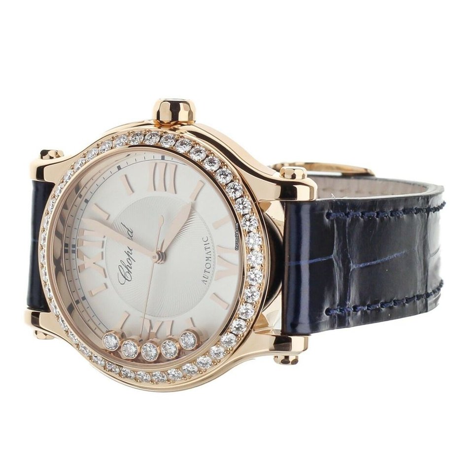 IMG_9081 Chopard Happy Sport Womens watch Automatic Rose gold 275378-5003 Replica 4