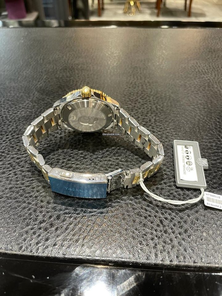 TAG Heuer Aquaracer 500M Mens watch Unisex Automatic Gold Steel WAK2121.BB0835 Replica 4
