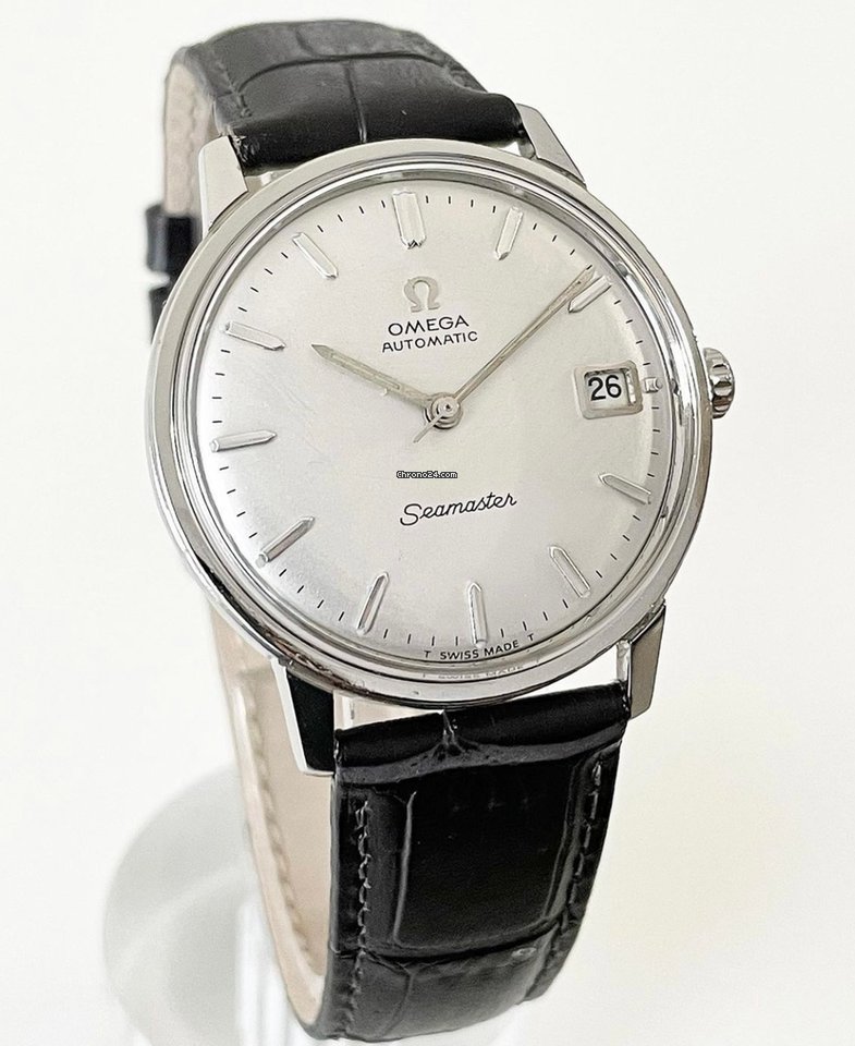 Omega Seamaster Mens watch Unisex Automatic Steel 166.002 Replica 4