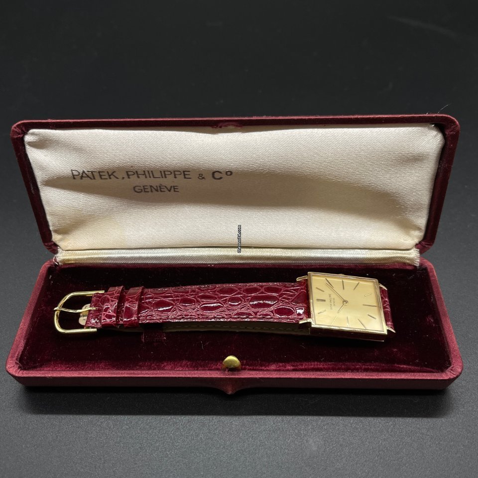 IMG_9081 Patek Philippe Gondolo Womens watch Manual winding Yellow gold 3430 Replica 4