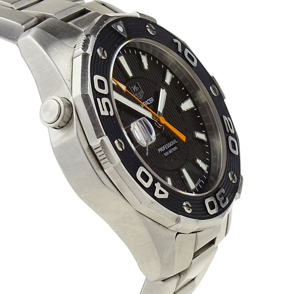 IMG_9081 TAG Heuer Aquaracer 500M Mens watch Unisex Quartz Steel WAJ1110.BA0870 Replica 4