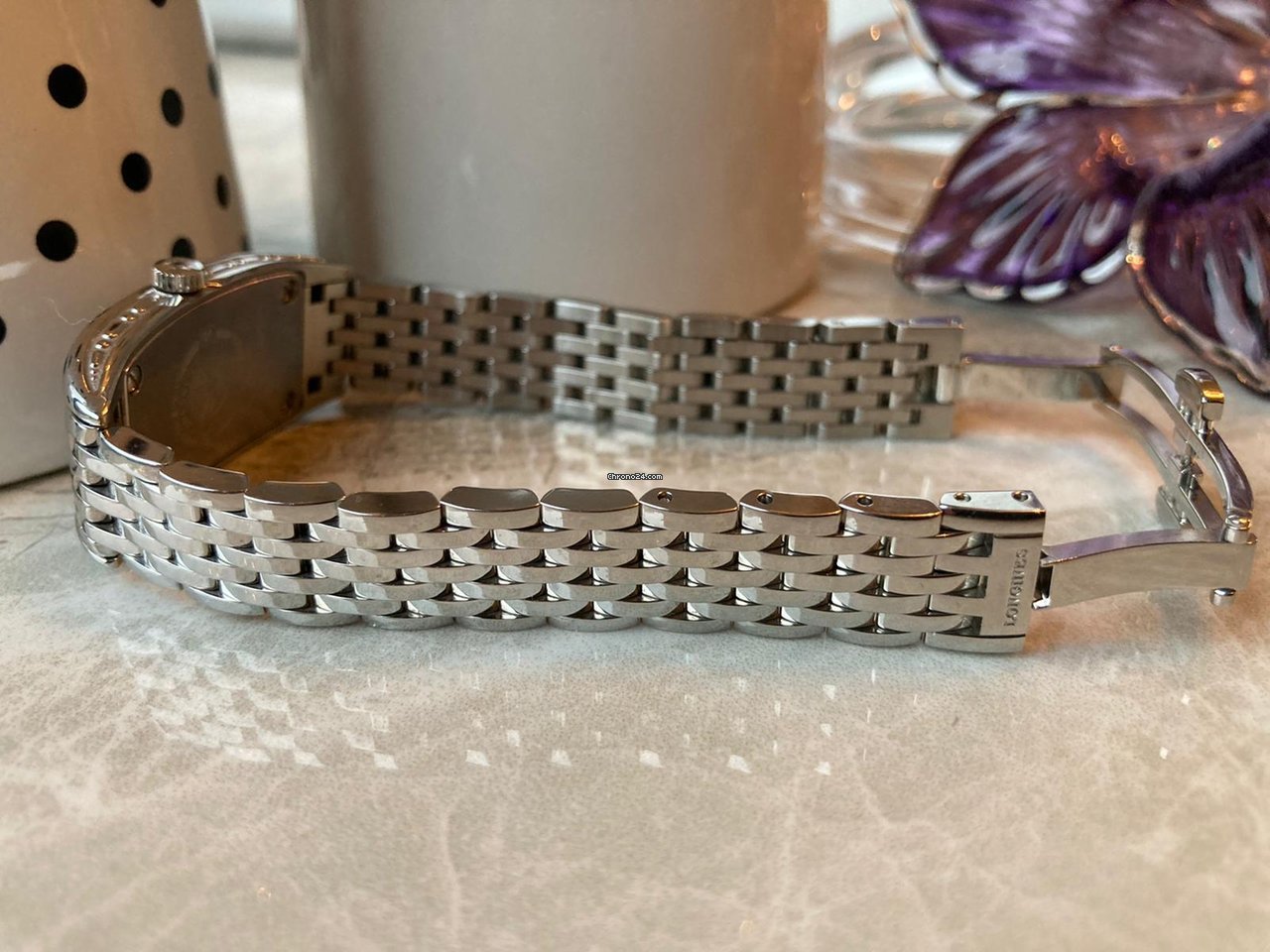 IMG_9081 Longines BelleArti Womens watch Quartz Steel L26944539 Replica 4