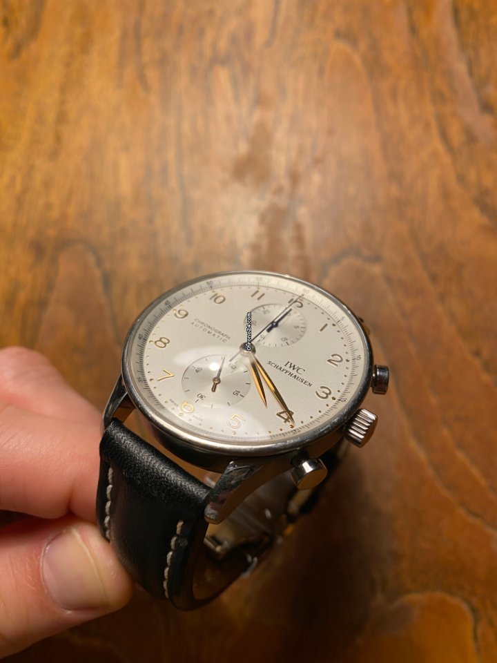 IMG_9081 IWC Portuguese Chronograph Mens watch Unisex Automatic Steel IW2735099 Replica 4