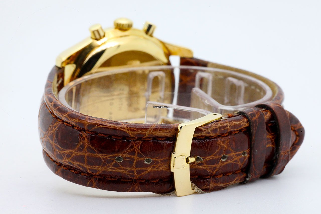 Zenith El Primero Chronograph Automatic Yellow gold 06.0210.400 Replica 4
