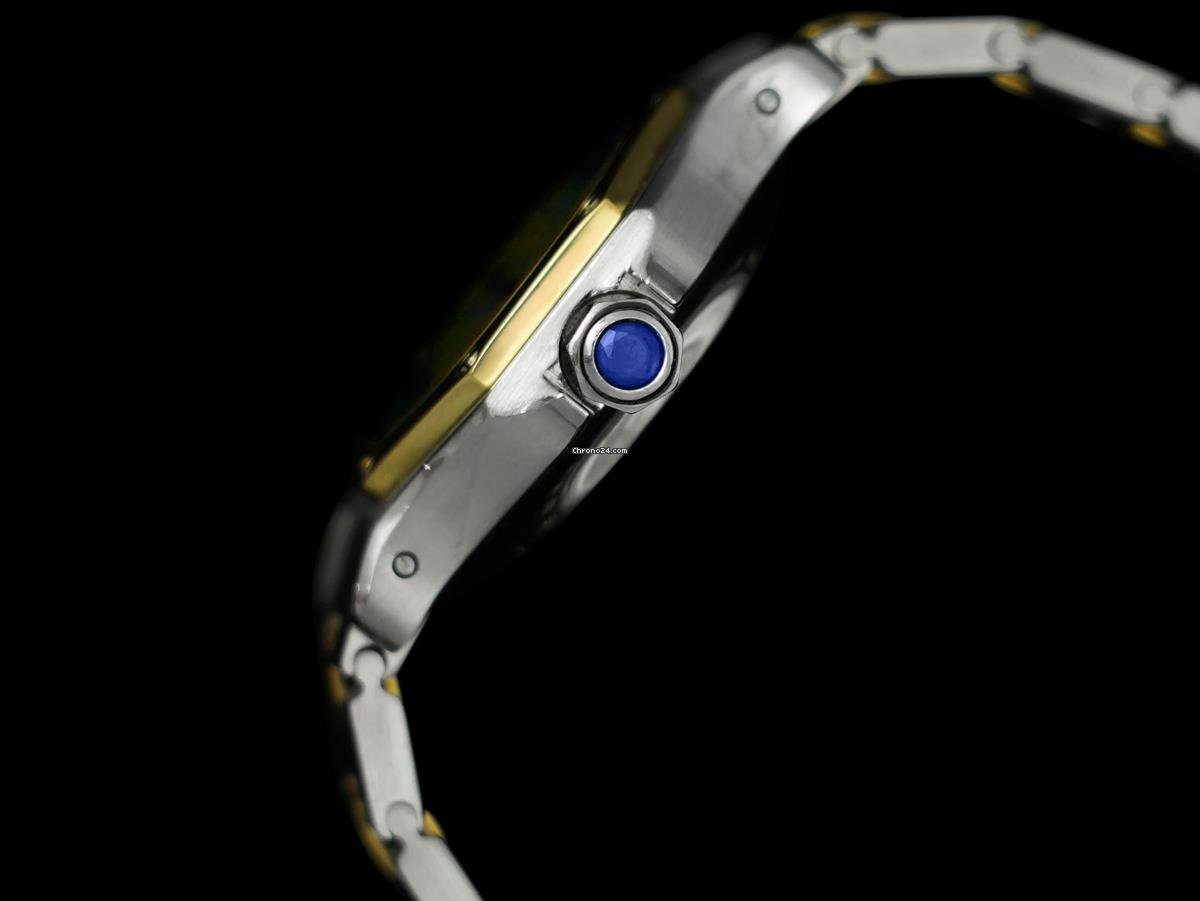 Cartier Womens watch Automatic Gold Steel 8482ST Replica 4