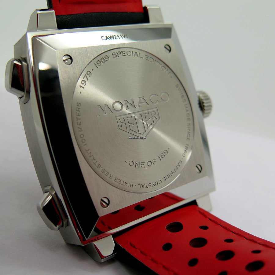 IMG_9081 TAG Heuer Monaco Calibre 11 Mens watch Unisex Automatic Steel CAW211W.FC6467 Replica 4