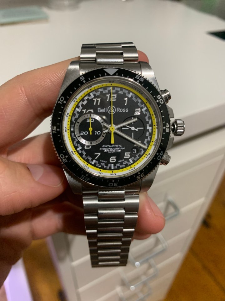 IMG_9081 Bell & Ross BR V3 Mens watch Unisex Automatic Steel BRV394-RS20 SCA Replica 4