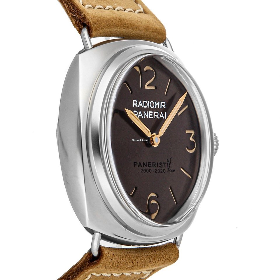 IMG_9081 Panerai Mens watch Unisex Manual winding Steel PAM02020 Replica 4