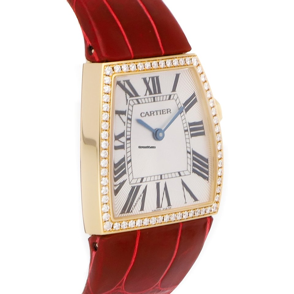 IMG_9081 Cartier La Dona de Cartier Womens watch Quartz Yellow gold WE600251 Replica 4