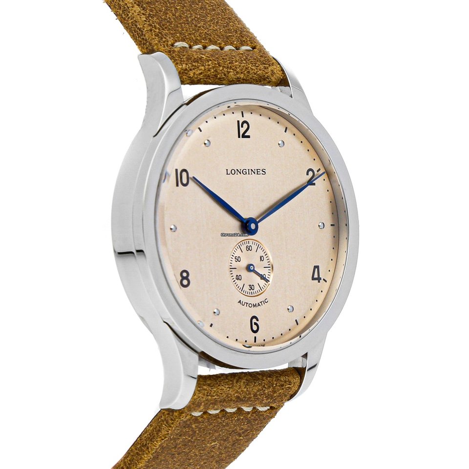 IMG_9081 Longines Heritage Mens watch Unisex Automatic Steel L2.813.4.66.0 Replica 4