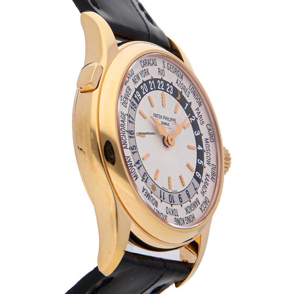 Patek Philippe World Time Mens watch Unisex Automatic Rose gold 5110R-001 Replica 4