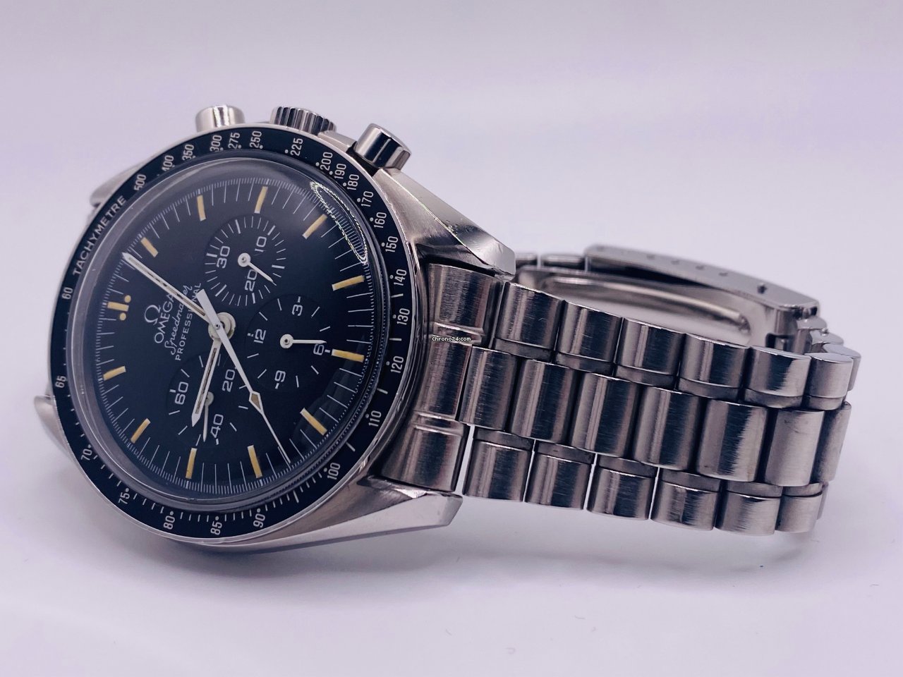 Omega Speedmaster Professional Moonwatch Mens watch Unisex Manual winding Steel st145022 Replica 4