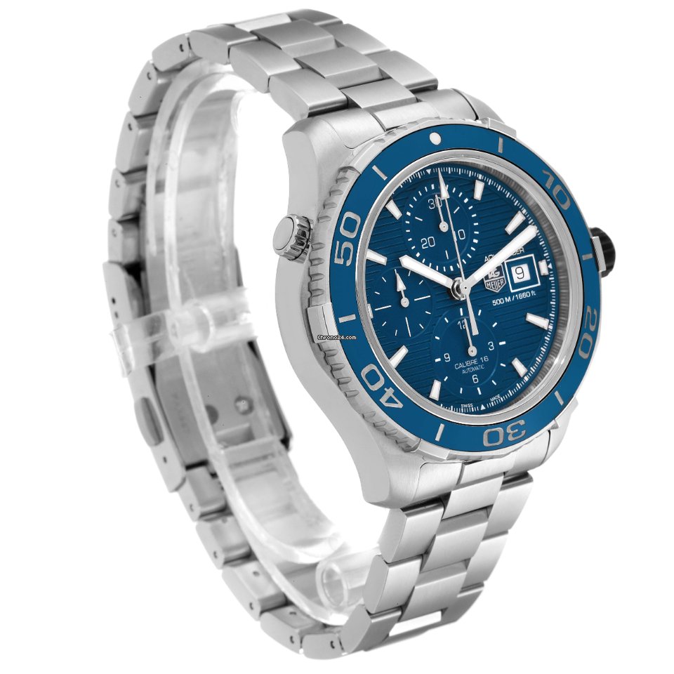 IMG_9081 TAG Heuer Aquaracer 500M Mens watch Unisex Automatic Steel CAK2112.BA0833 Replica 4