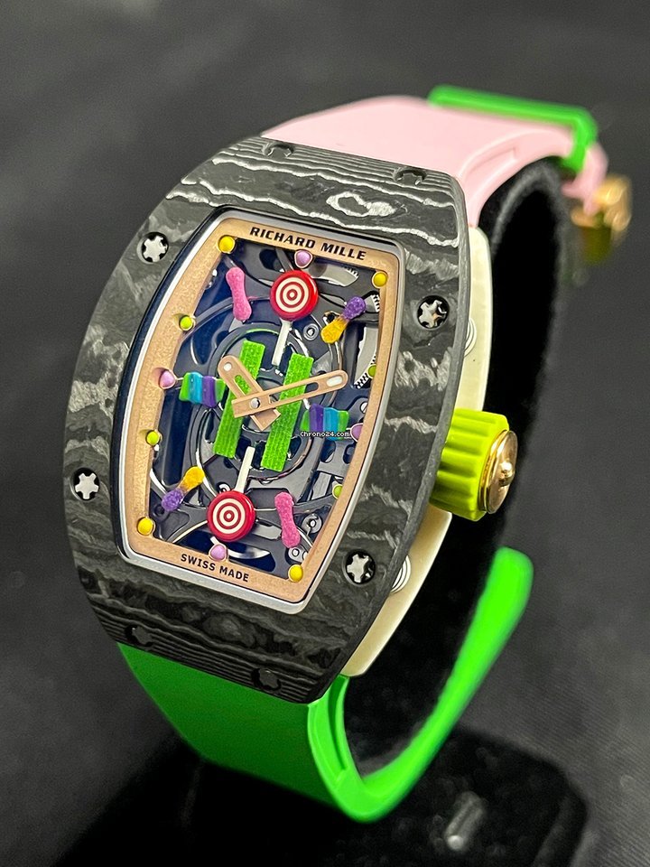 Richard Mille RM 07 Mens watch Unisex Automatic Carbon RM 07-03 Replica 4