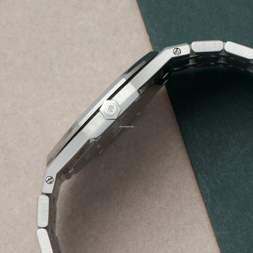 IMG_9081 Audemars Piguet Royal Oak Womens watch Quartz Steel 56175ST Replica 4