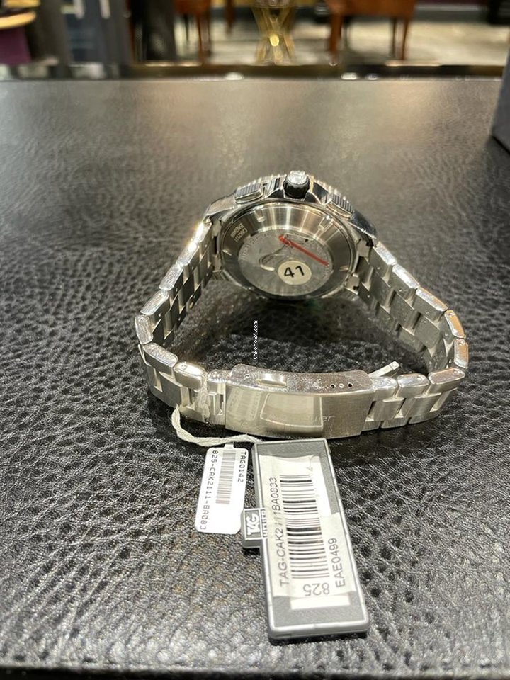 IMG_9081 TAG Heuer Aquaracer 500M Mens watch Unisex Automatic Steel CAK2111.BA0833 Replica 4