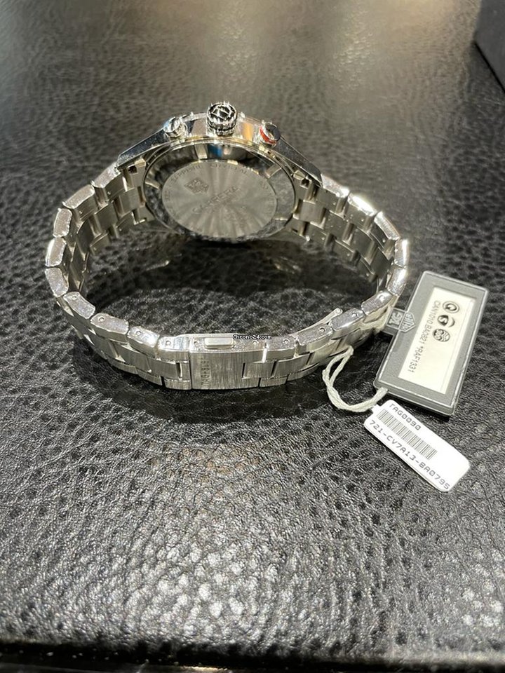 TAG Heuer Carrera Mens watch Unisex Quartz Steel CV7A13.BA0795 Replica 4