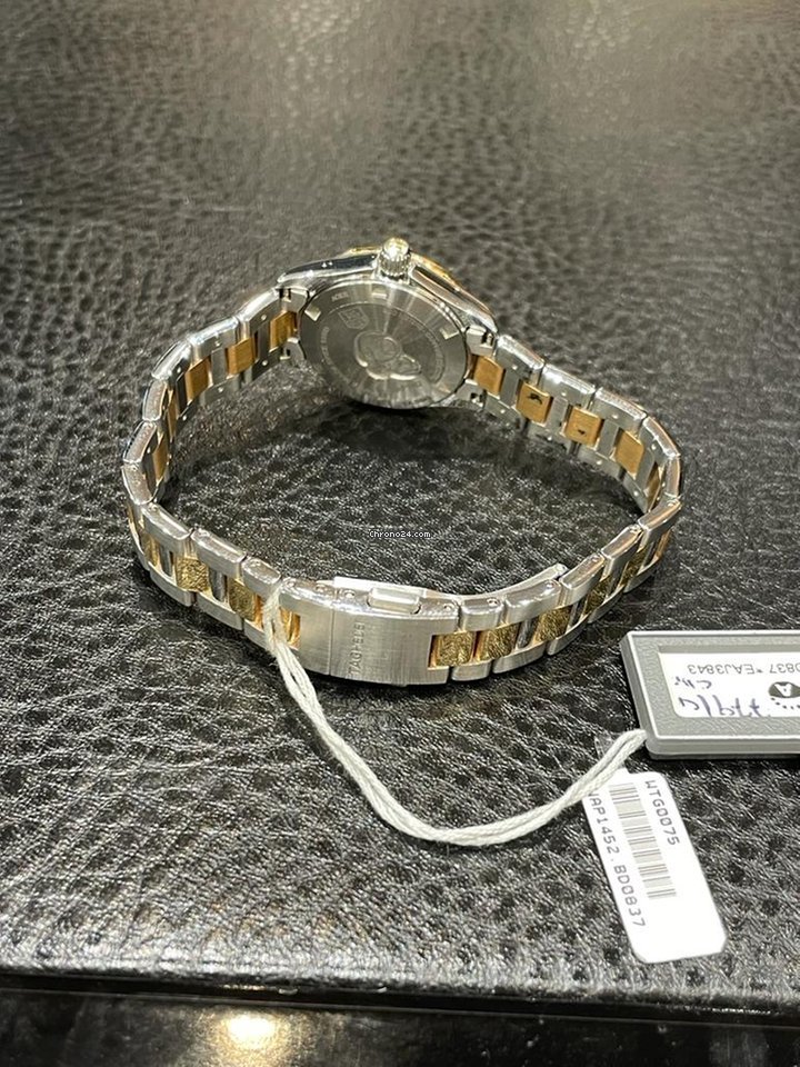 IMG_9081 TAG Heuer Aquaracer Lady Womens watch Quartz Gold Steel WAP1452.BD0837 Replica 4