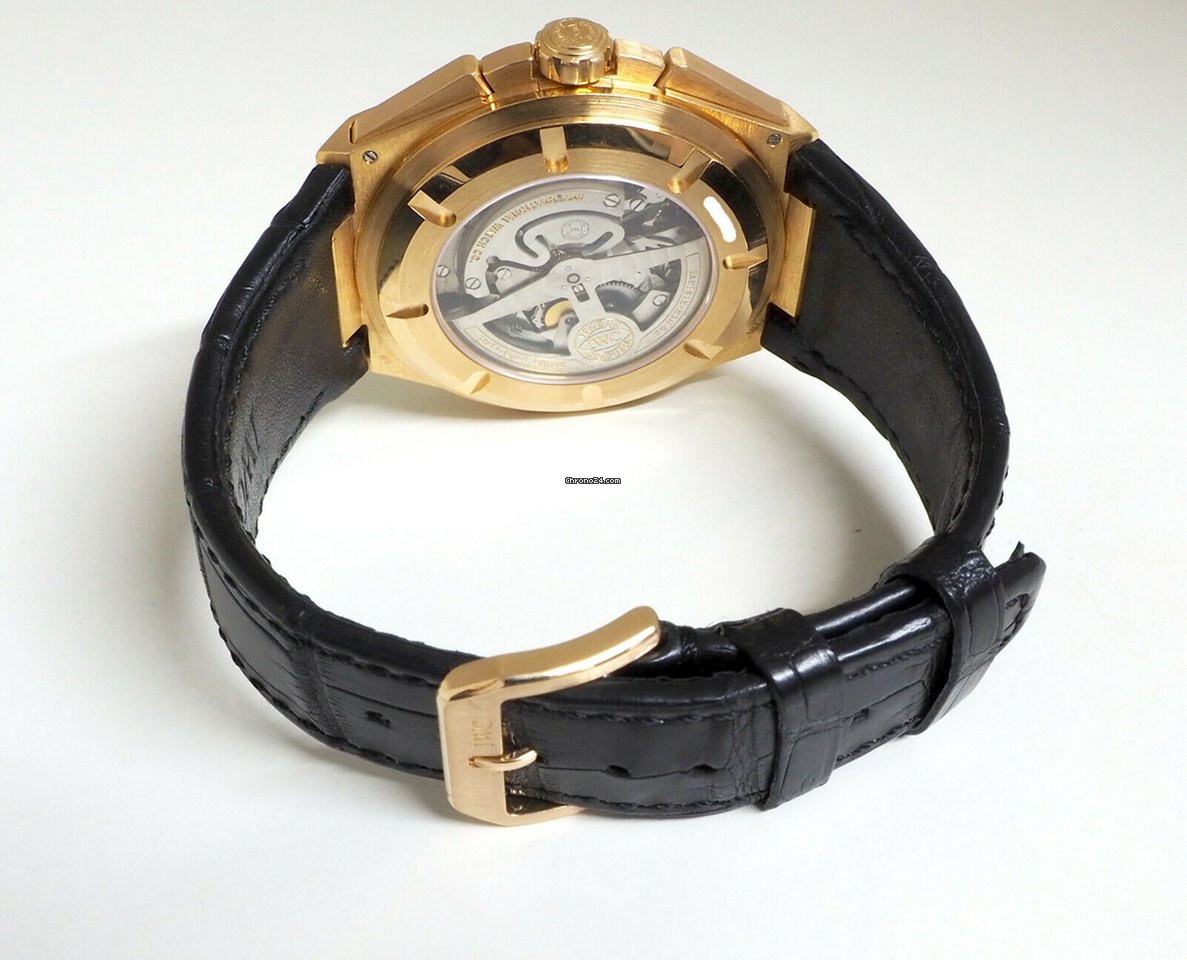IWC Big Ingenieur Chronograph Rose gold 3784 Replica 4