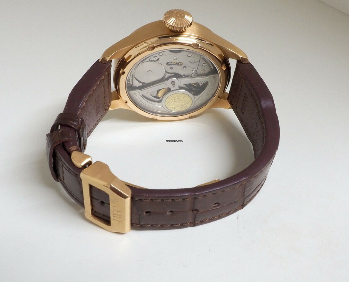 IWC Big Pilot Red gold 5026-28 Replica 4