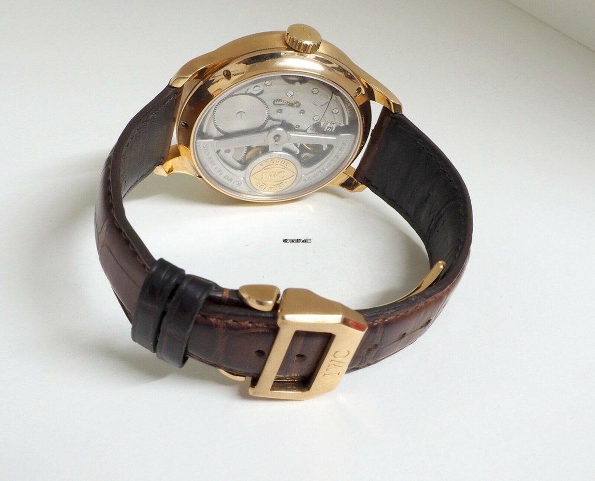 IWC Portuguese Perpetual Calendar Red gold 5021 Replica 4