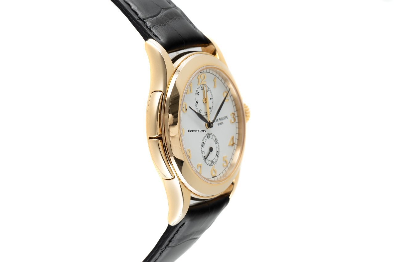 Patek Philippe Travel Time Mens watch Unisex Manual winding Yellow gold 5134 Replica 4