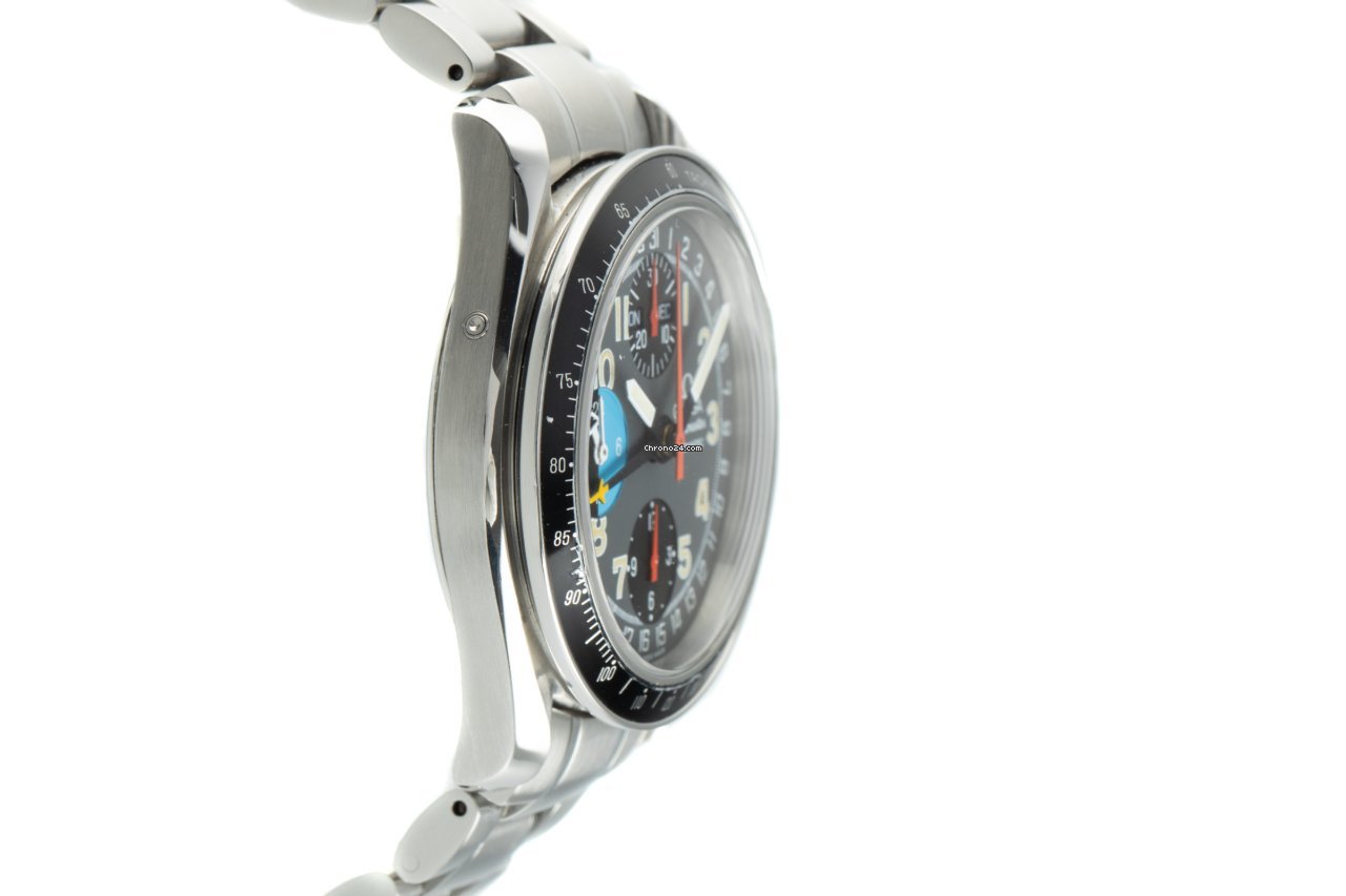 Omega Speedmaster Day Date Mens watch Unisex Automatic Steel 3520.53.00 Replica 4