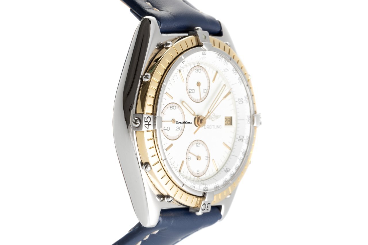 IMG_9081 Breitling Chronomat Mens watch Unisex Automatic Gold Steel 81950 Replica 4