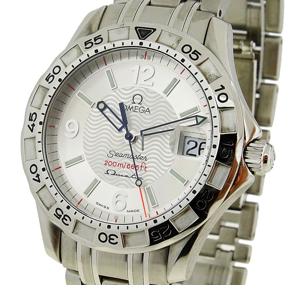 Omega Seamaster Mens watch Unisex Quartz Steel 2514.30.00 Replica 4