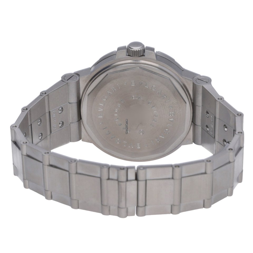 IMG_9081 Bulgari Diagono Mens watch Unisex Automatic Steel SD 38 S Replica 4
