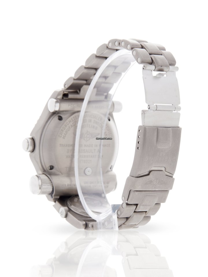 Breitling Emergency Mens watch Unisex Quartz Titanium E76321 Replica 4