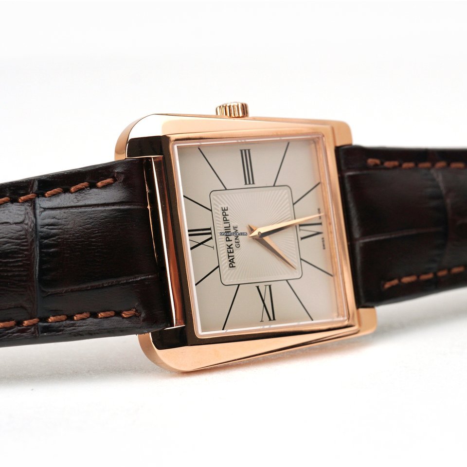 IMG_9081 Patek Philippe Gondolo Mens watch Unisex Manual winding Rose gold 5489R Replica 4