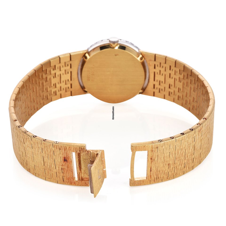IMG_9081 Piaget Womens watch Quartz Yellow gold 19706 A6 Replica 4