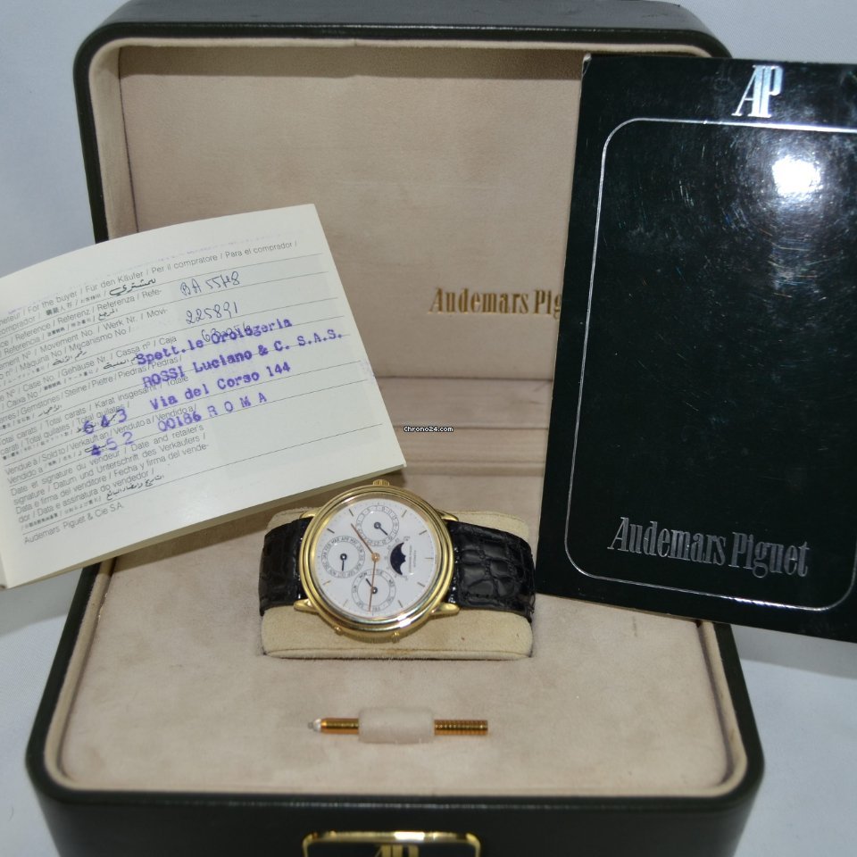 IMG_9081 Audemars Piguet Mens watch Unisex Automatic Yellow gold BA5548 Replica 4