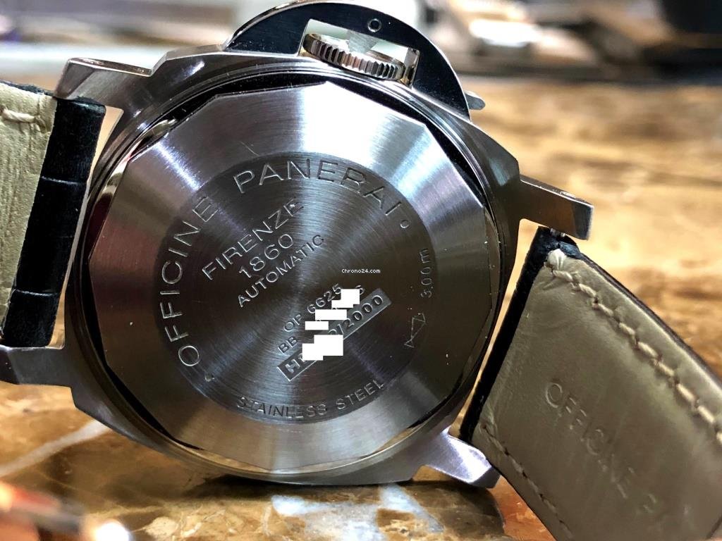 Panerai Luminor Marina Automatic Mens watch Unisex Automatic Steel PAM 00049 Replica 4