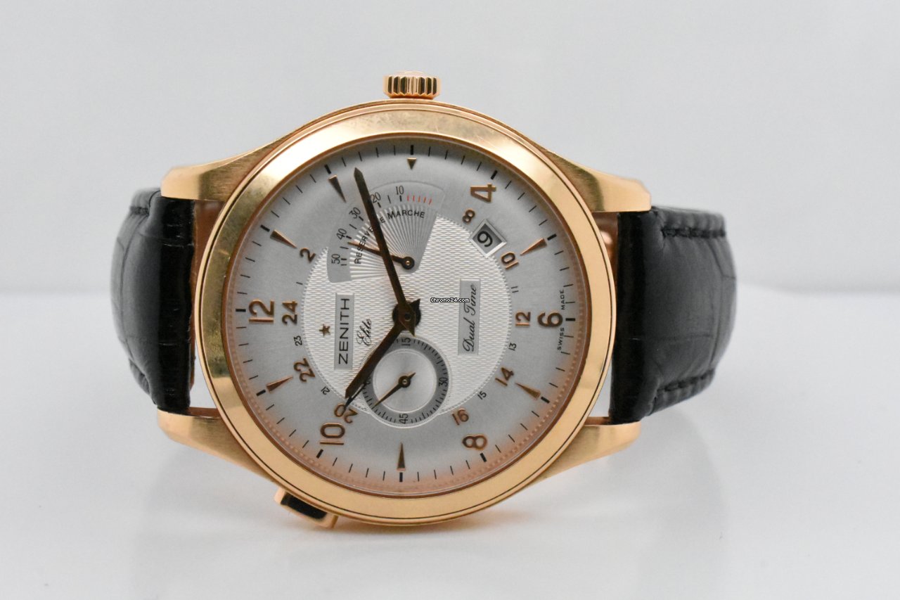 Zenith Mens watch Unisex Automatic Rose gold 18.0520.683 Replica 4