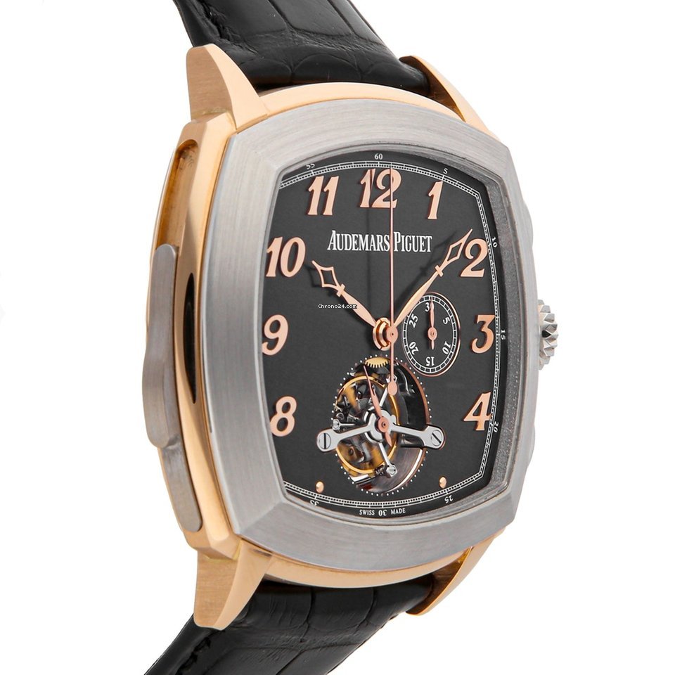 Audemars Piguet Tradition Mens watch Unisex Manual winding Rose gold 26564RC.OO.D002CR.01 Replica 4